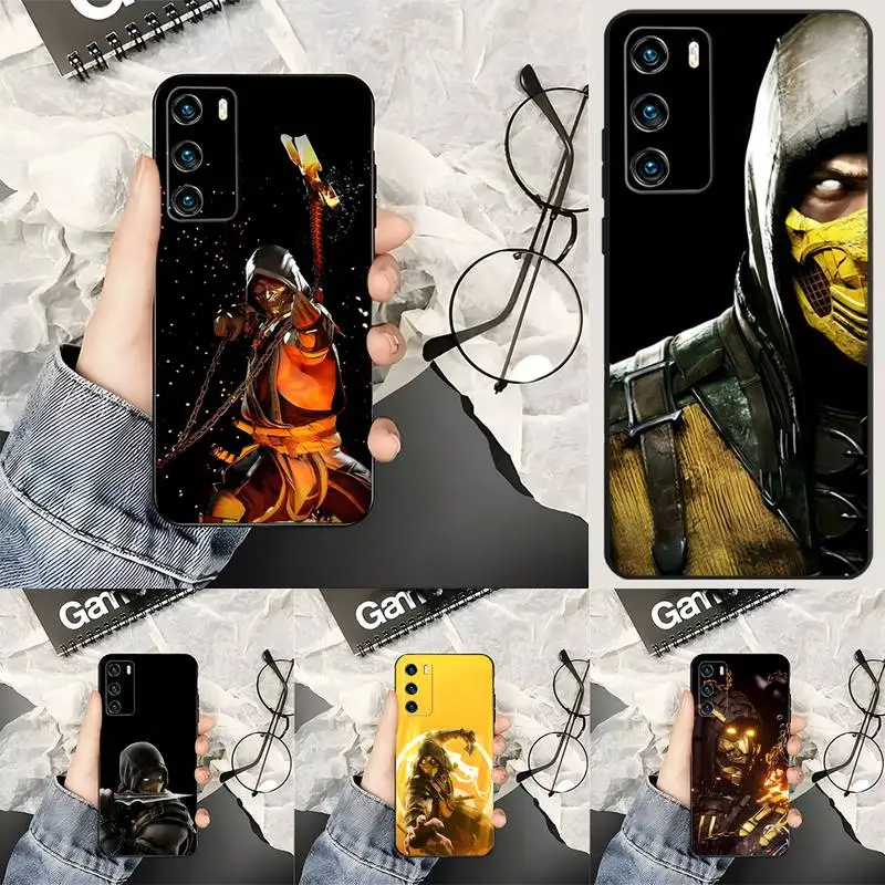 Hot Mortal Kombat Phone Case Fundas Silicone For Honor 30 50 70 Pro 20 60 10 Lite 9 8A 8X 8S 9X 9C 10I 20I 20s Psmart Z Shell