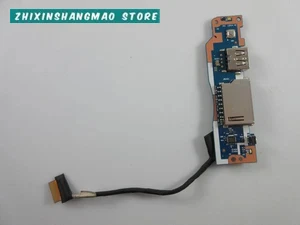 Genuine FOR LENOVO IDEAPAD 3 14ITL6  USB CARD READER POWER BUTTON BOARD W CABLE DC02002D200 NS-D471