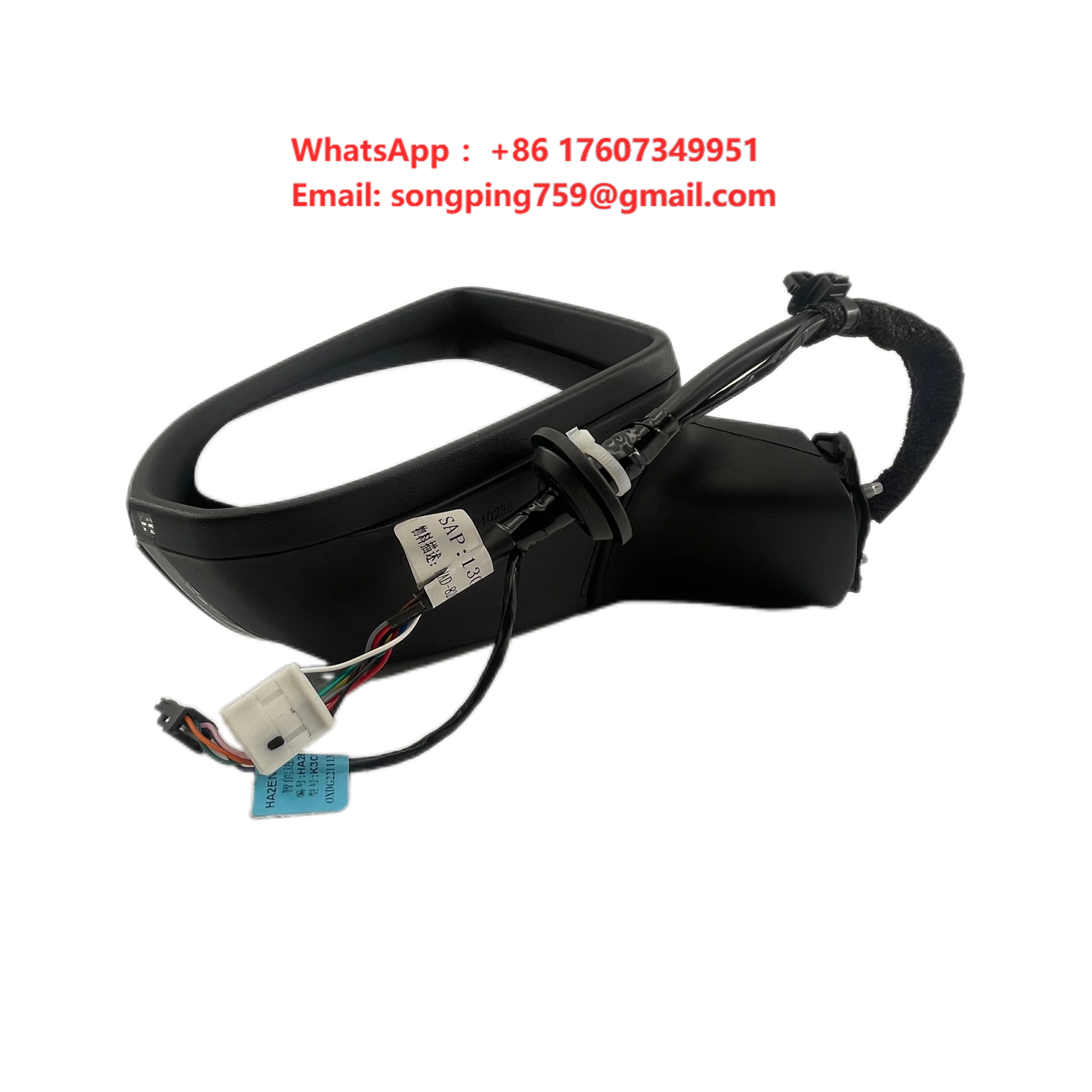 For  BYD Qin PLUS Auto Body Covering System Accessories Rear View Mirror Assembly OE NO.HAD-8202100R-D2