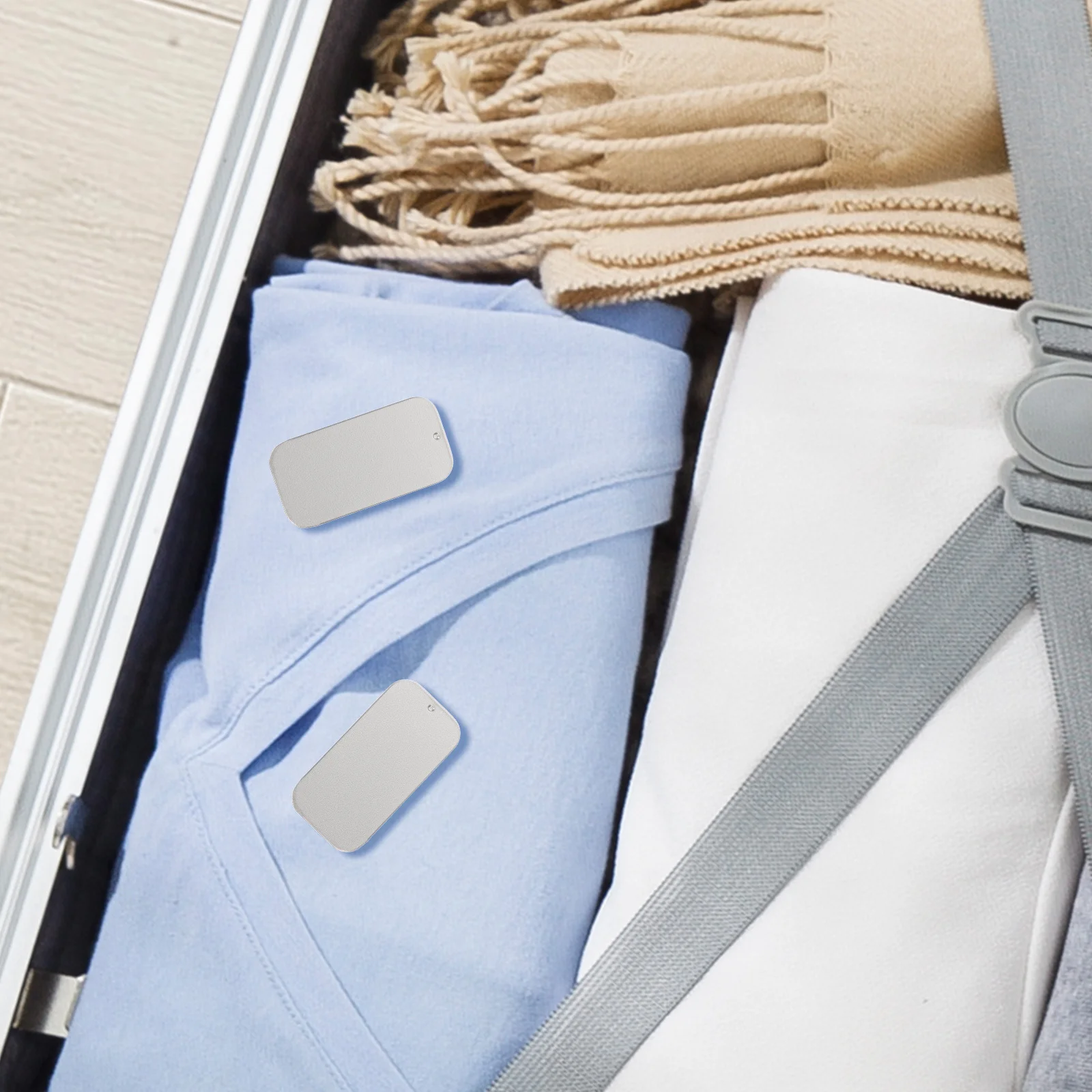 

16 Pcs Push Lid Tinplate Boxes Metal Containers Portable Candy Tins Mini Storage