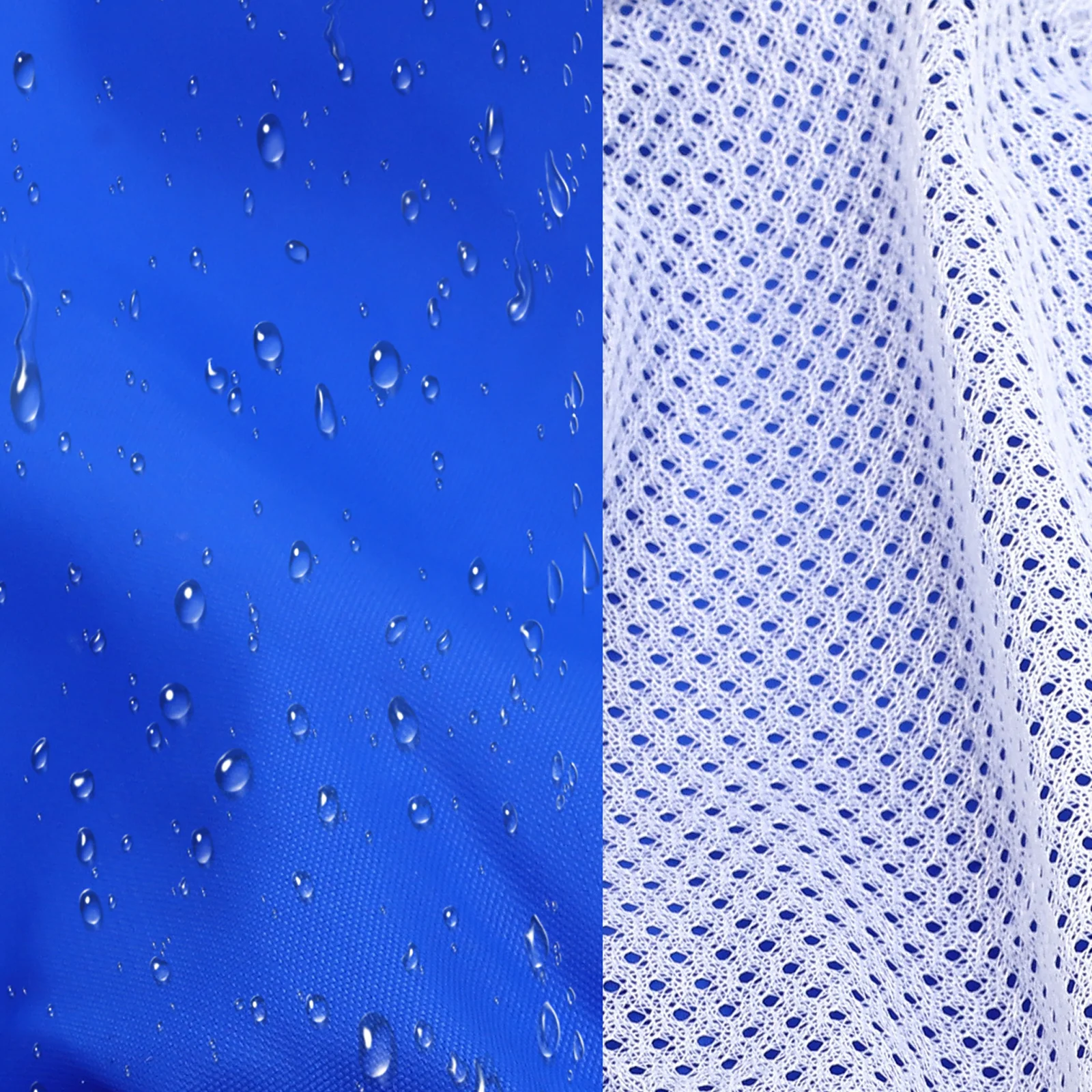 

Eco-Friendly Dog Raincoat 4-Leg Elastic Waterproof Reflective Puppy Rainwear Blue Durable Pet Apparel Safe for Kids in Bad