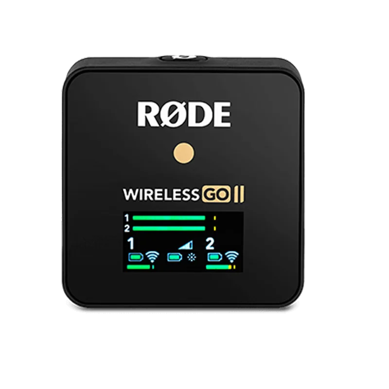 Rode Wireless Go II Microphone Single Collector Lavalier Dual Channel Transmission AccessoriesCamera Wireless Microphone