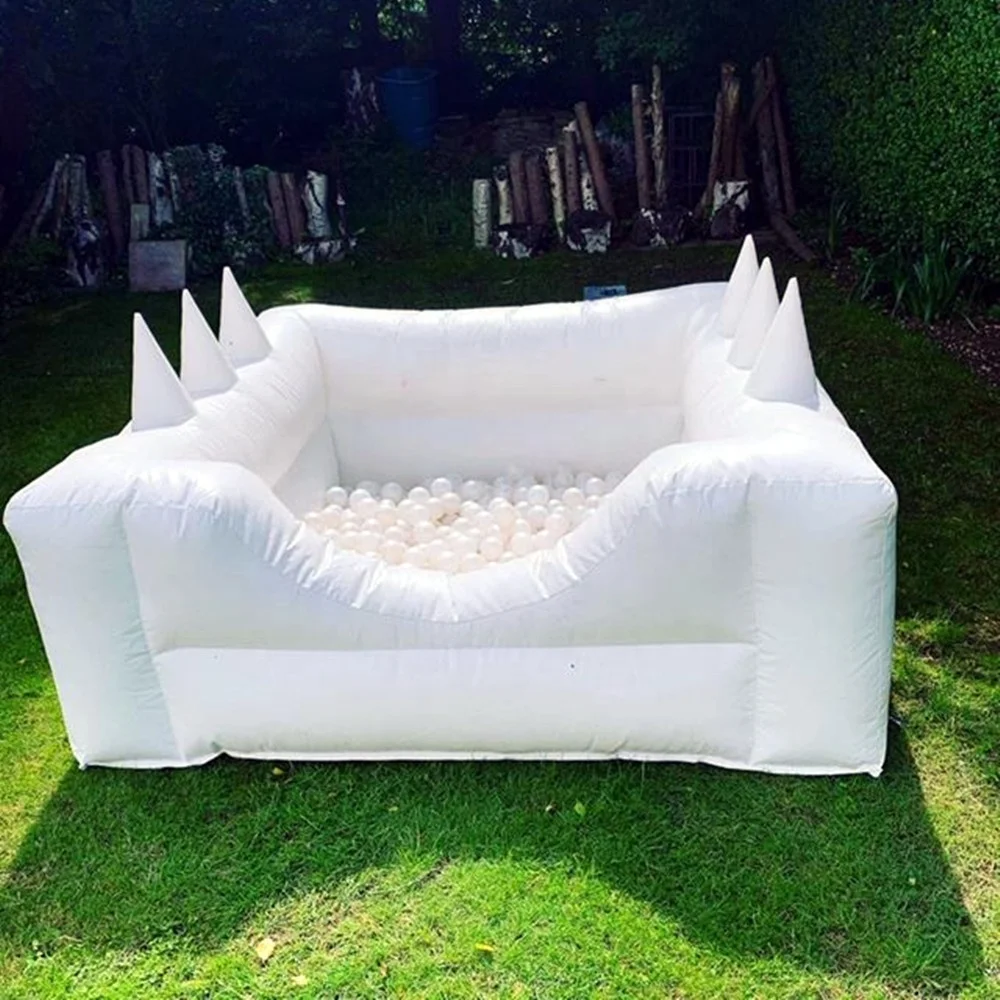 

Inflatable White Ball Pit Ocean Ball-Pool for Party and Event