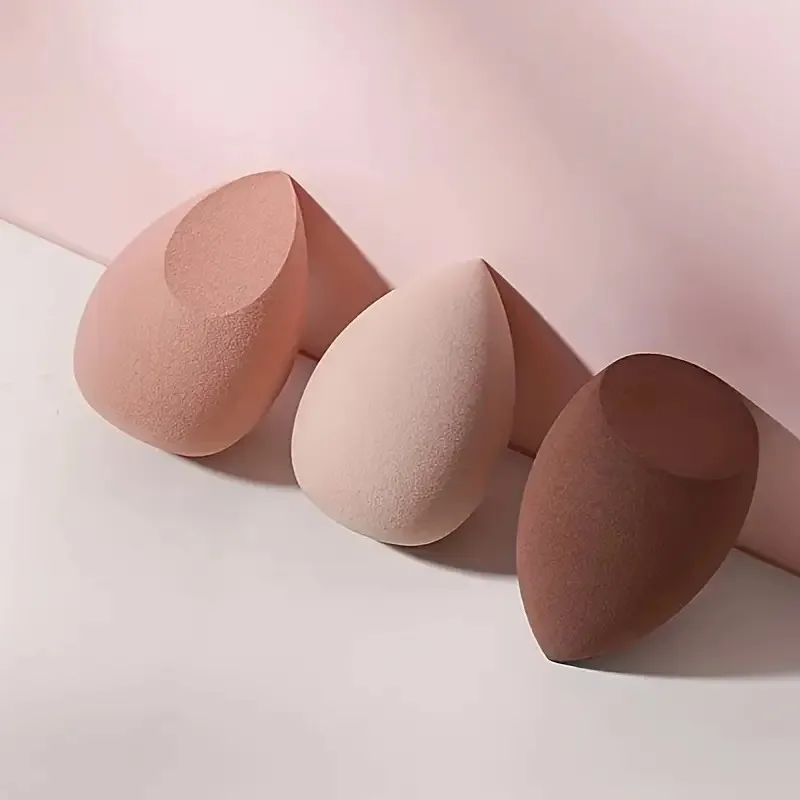 6-Pack Brown Makeup Sponges - Holiday SFX & Glam Beauty Set for Foundation & Costume Makeup makeup brush set