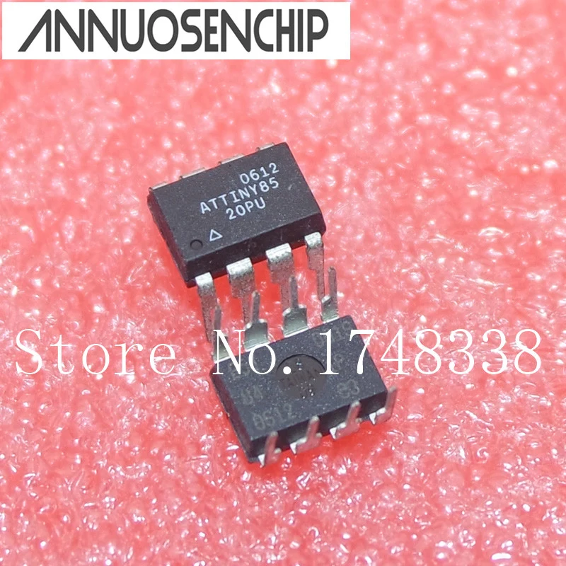 Free Shipping 10PCS ATTINY85-20PU ATTINY85 ATTINY85-PU DIP-8 NEW ORIGINAL