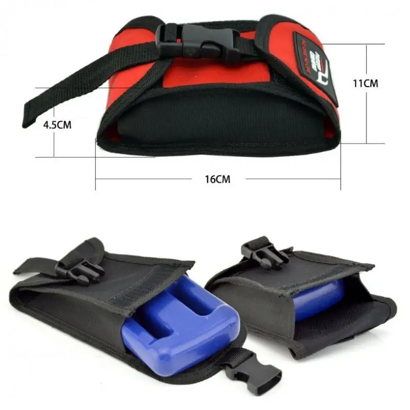 

Карман для грузов для дайвинга, прочная нейлоновая сумка для аксессуаров, универсальный держатель для ремня для дайверского снаряжения