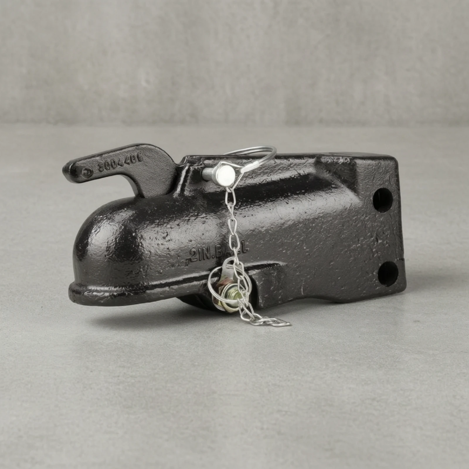 Trailer Coupler with Mounting Plate Cast Adjustable Trailer Coupler Secure Long-Lasting for RV Owners, Towing, off-Road