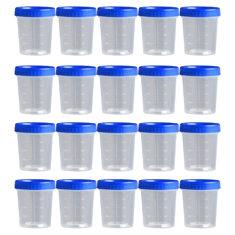 20 Pc Plastic Container Multifunctional Compact Sauce Case Storage Container Perfect for Home Use