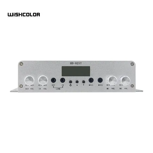 Imagen 2 del producto Wishcolor 25W Transmisor FM profesional Estéreo PLL Estación de radio de transmisión con fuente de alimentación CC