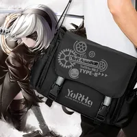 Anime Game NieR:Automata All-in-one Envelope Storage Durable 33x14x27cm Print One Shoulder Oblique Span Bag Gift