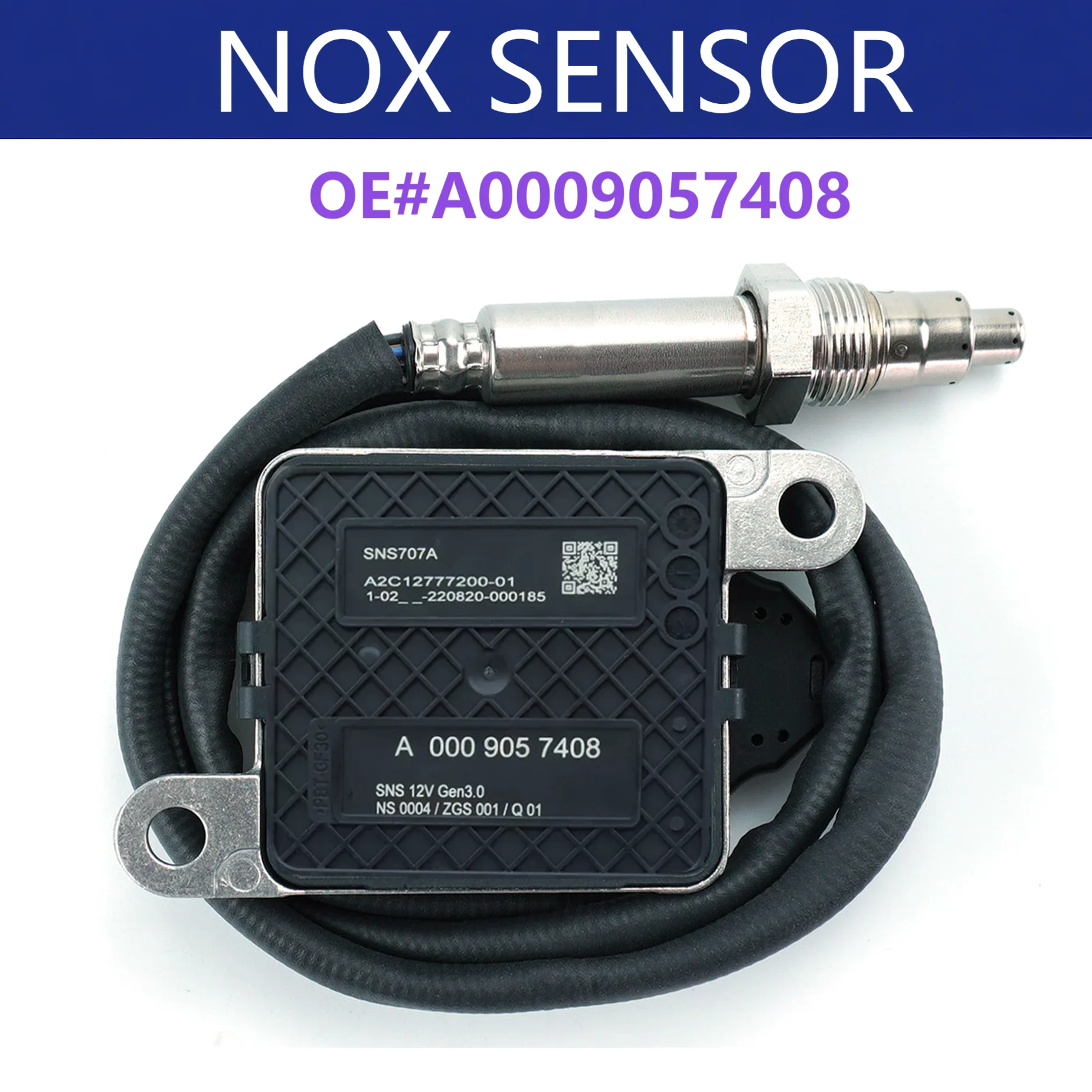 

Датчик NOx A0009057408 SNS707A 0009057408 Новый датчик кислорода 12 В для Mercedes-Benz G S Class W222 W463 X222 A0009057408