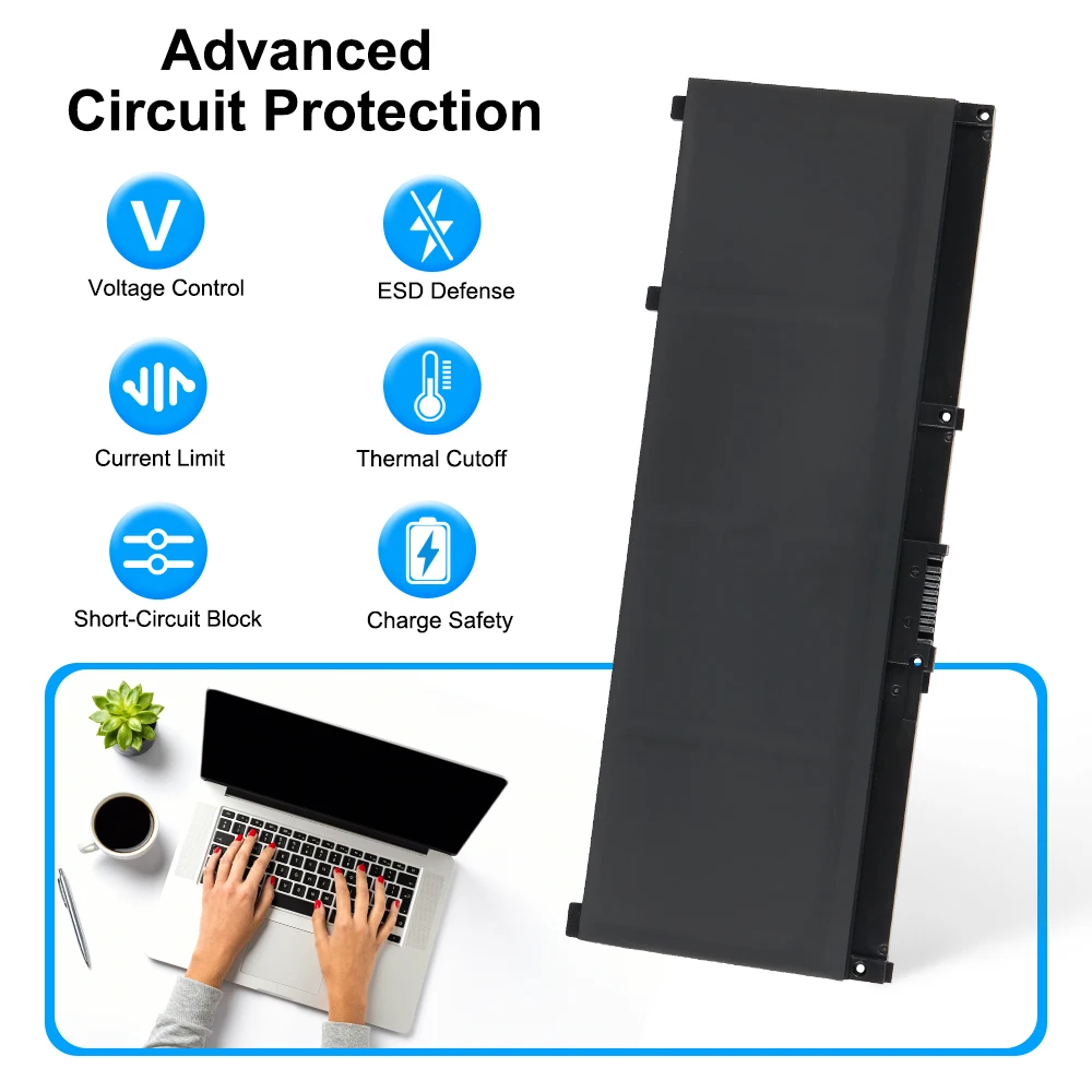 KingSener SR04XL Batteria del computer portatile per HP OMEN 15-CE 15-CB 15-CE015DX 15-CB014ur TPN-Q193 TPN-Q194 TPN-C133 HSTNN-DB7W 917724 -855