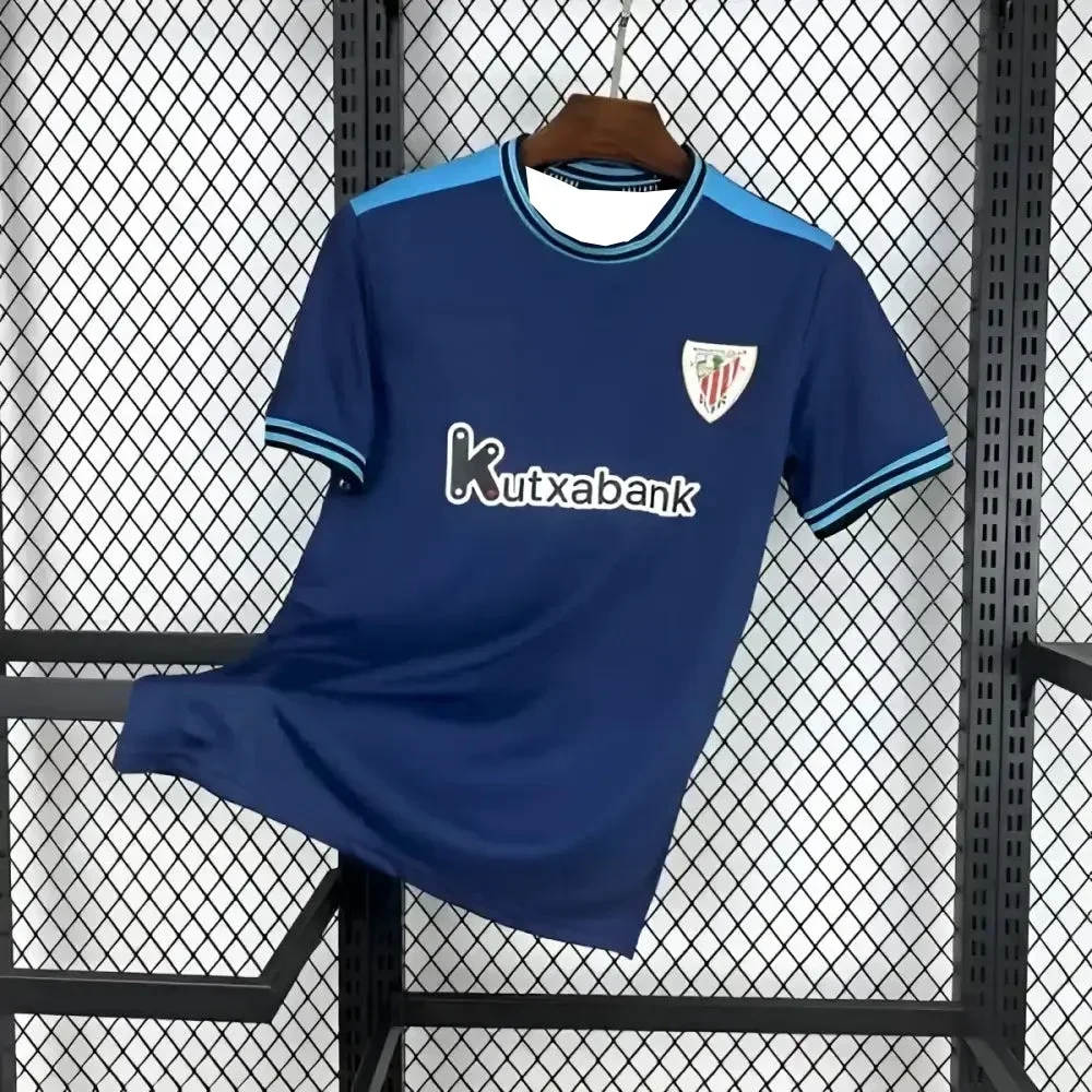 2026-27 New Athletic Bilbao Men 3D Print Football Jersey Y2KOversized Family Casual T-shirt Suitable for Daily and Training Wear