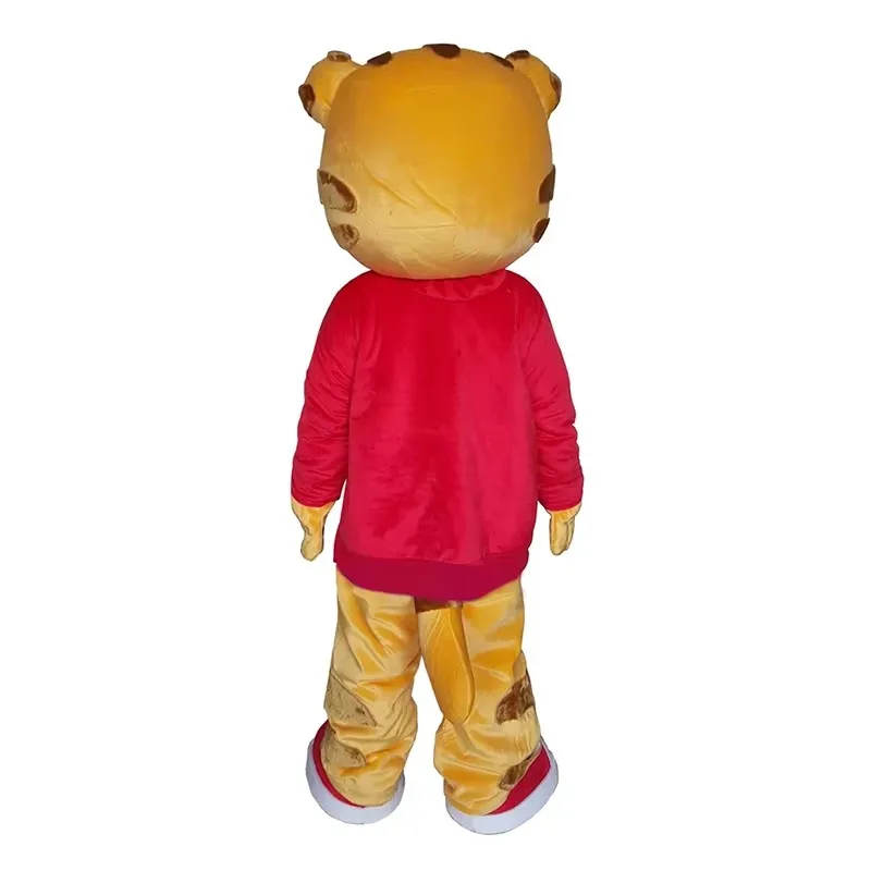 Daniel Tiger Tiger Mascot Costume Wearable Walking Kung Fu Bear Performance Props Halloween Carnival Party Funny Costumes