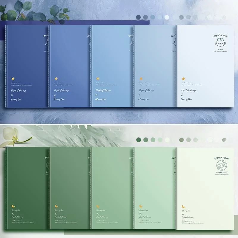 2026 New B5 Large Size A4 Simple Stitching Notebook for Postgraduate Exams Junior And High School Students Special Use