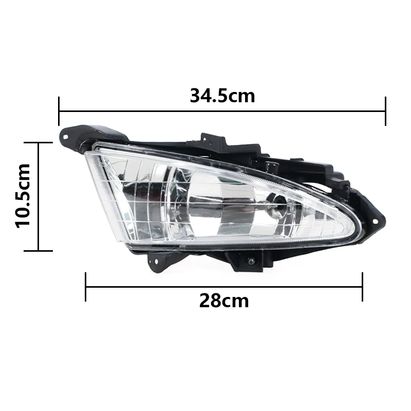 Headlight Light Lamp DRL For Hyundai Elantra 2007 2008-2011 Clear Front Fog Lights w881 27W Bulbs 922012H000 922022H000