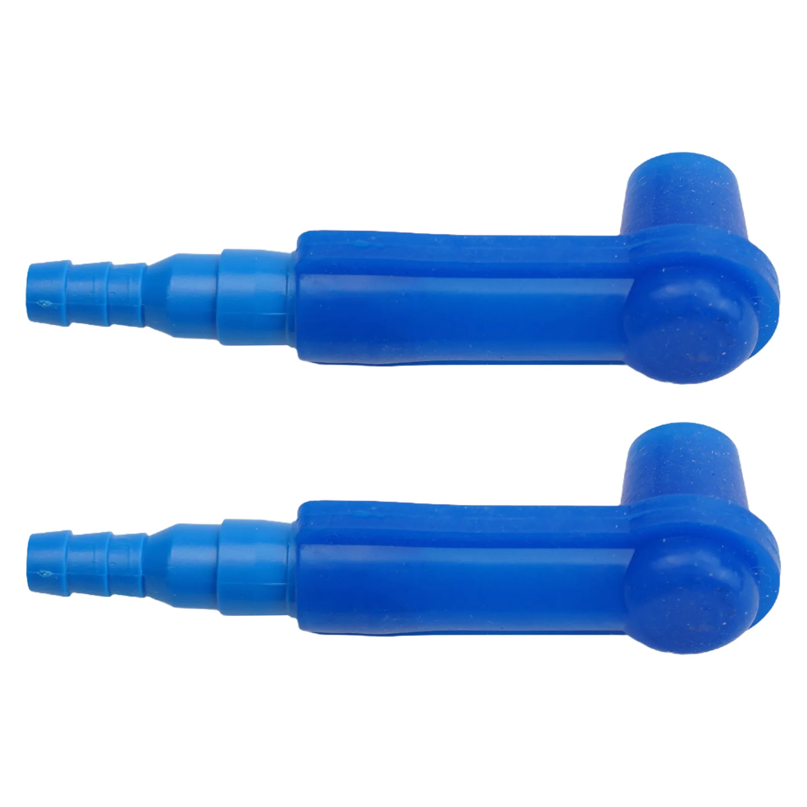 Professional 2Pcs Brake Bleeder Socket Tool Set with Rubber and ABS for Automotive Brake Fluid Replacement Tasks