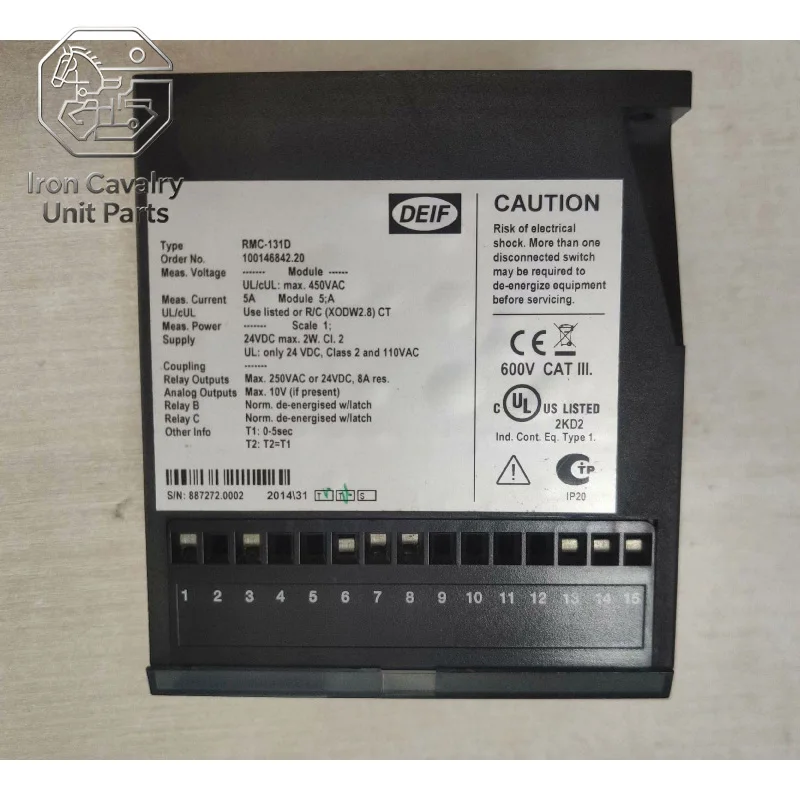 RMC-131D Original DEIF Generator Set Controller RMC-131D/2 Relay Generator Set Protection Control Module