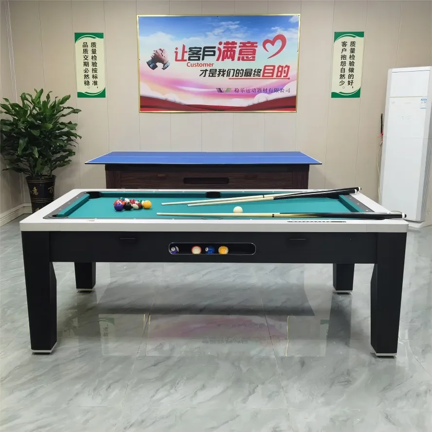 Ice hockey on the billiard table American table tennis table poker multifunctional party.