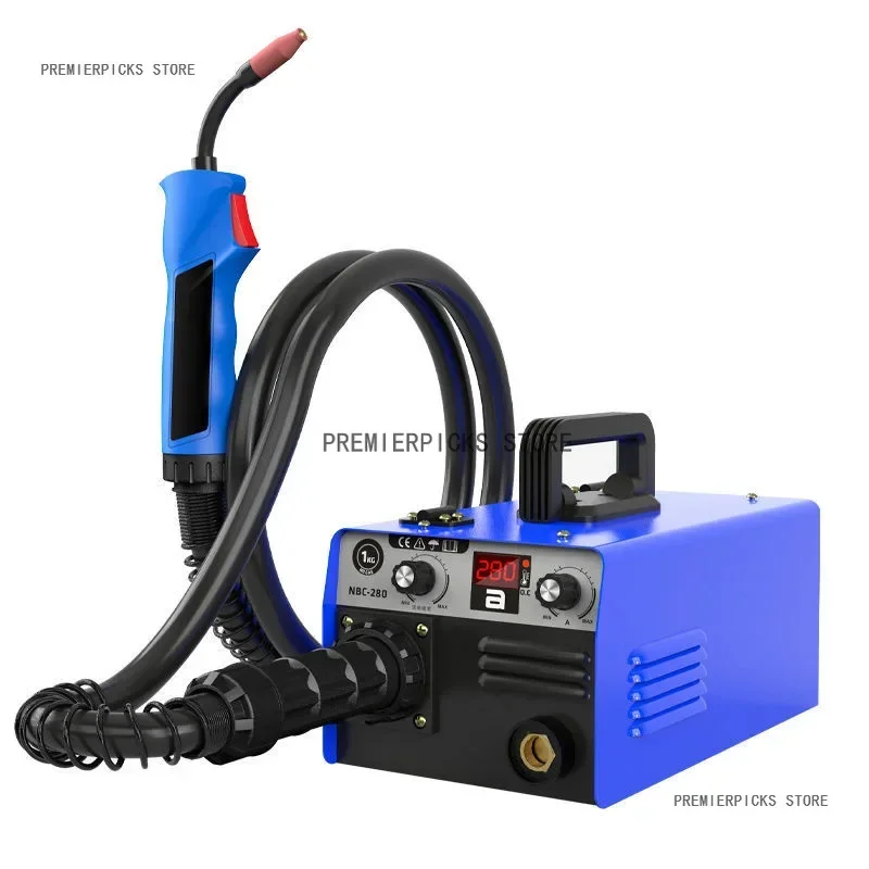 Small Handheld Welding Machine Mini Gas Protection Small NBC-280 Carbon Dioxide Gas Protection 2.2m Integrated Welding Gun