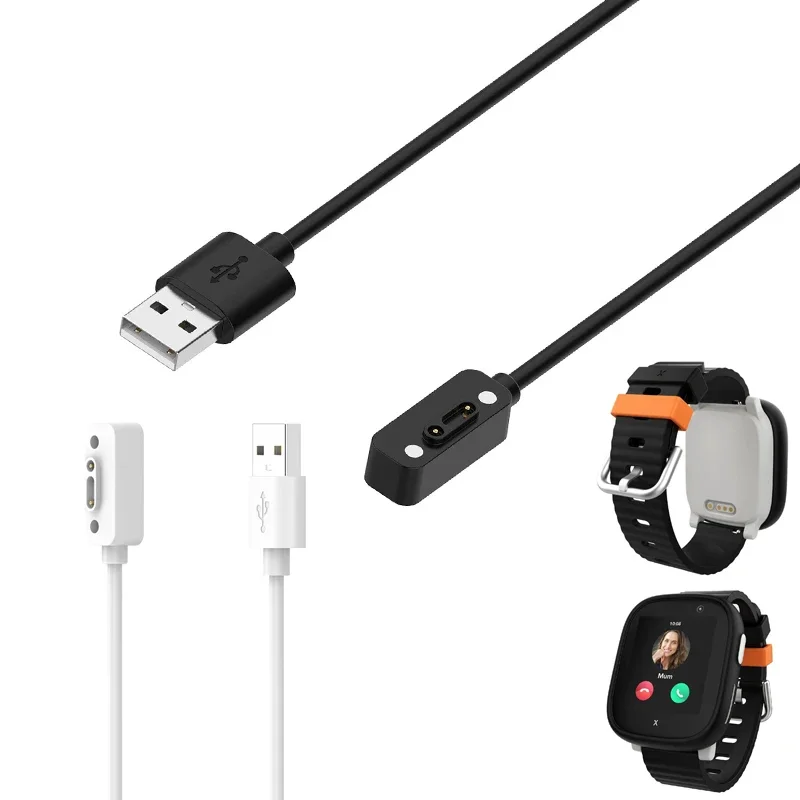 

USB Charging Cable Power Charge Wire for Xplora X6 Play X6 Pro Kids Smart Watch Fast Charger Dock Adapter Accessories