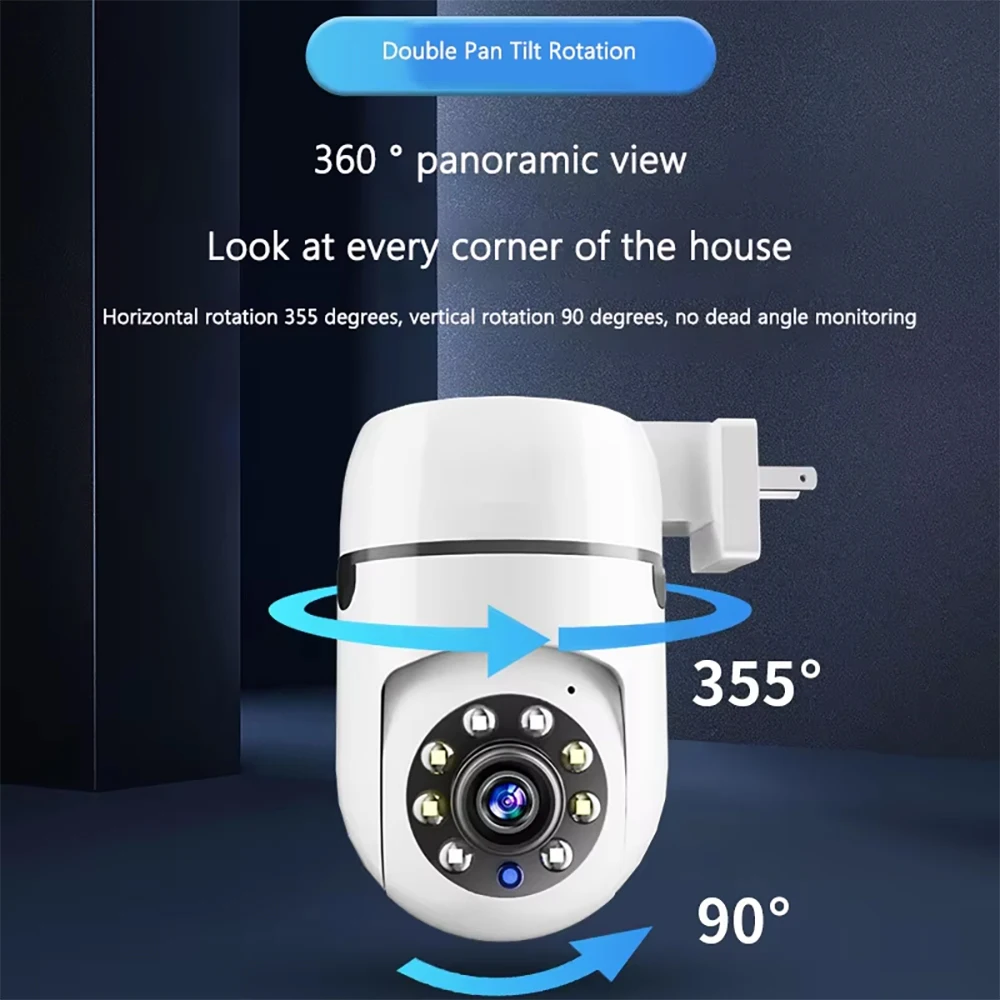 

Outdoor Wireless Security IP Camera 5MP HD IR Night Vision External Wifi PTZ Camera Auto Tracking Street Surveillance Camera