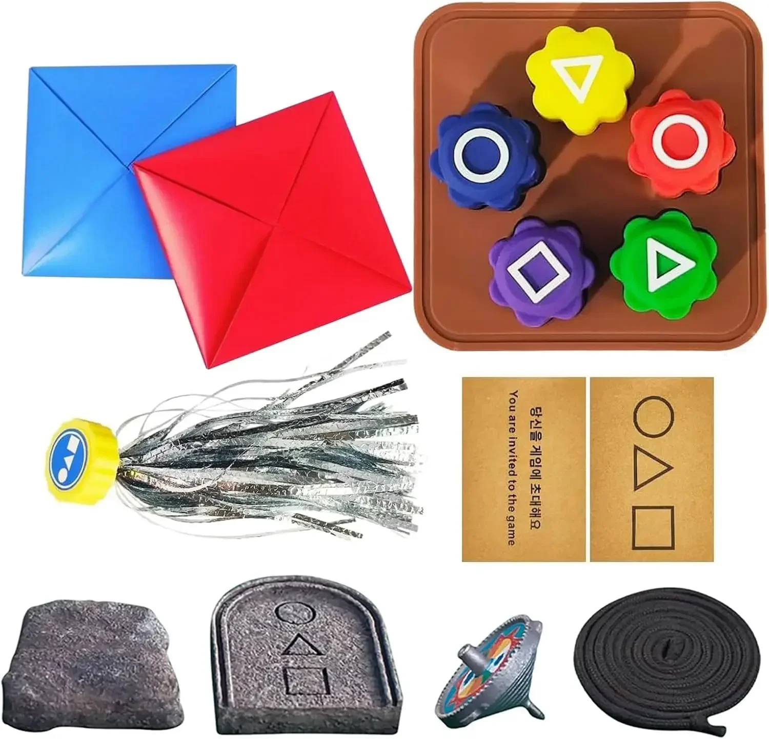 ألعاب Gonggi الكورية Gong Gi حزمة كورية Ddakji Games Gonggi Game Stone Toys #1