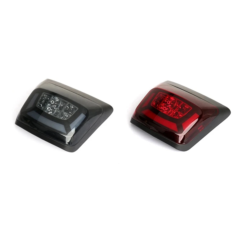 

Motorcycle LED Tail Brake Light Rear License Lamp Daytime Running Signal For Vespa GTS300 GTV300 2023-2025-T45C