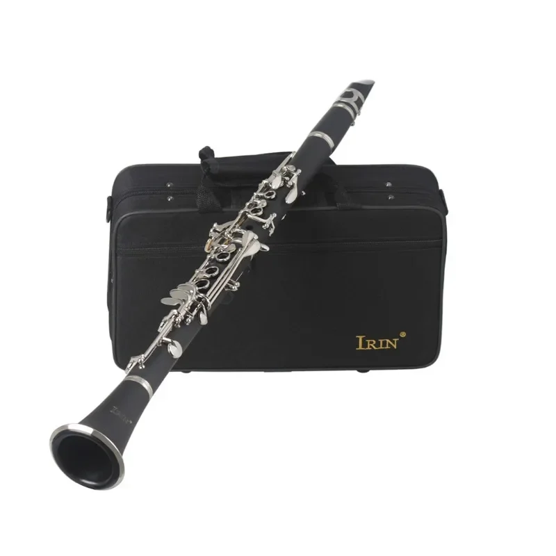 

IRIN Genuine Black Bakelite Clarinet, Transparent Sound, Accurate Pronunciation, Fine Craftsmanshi