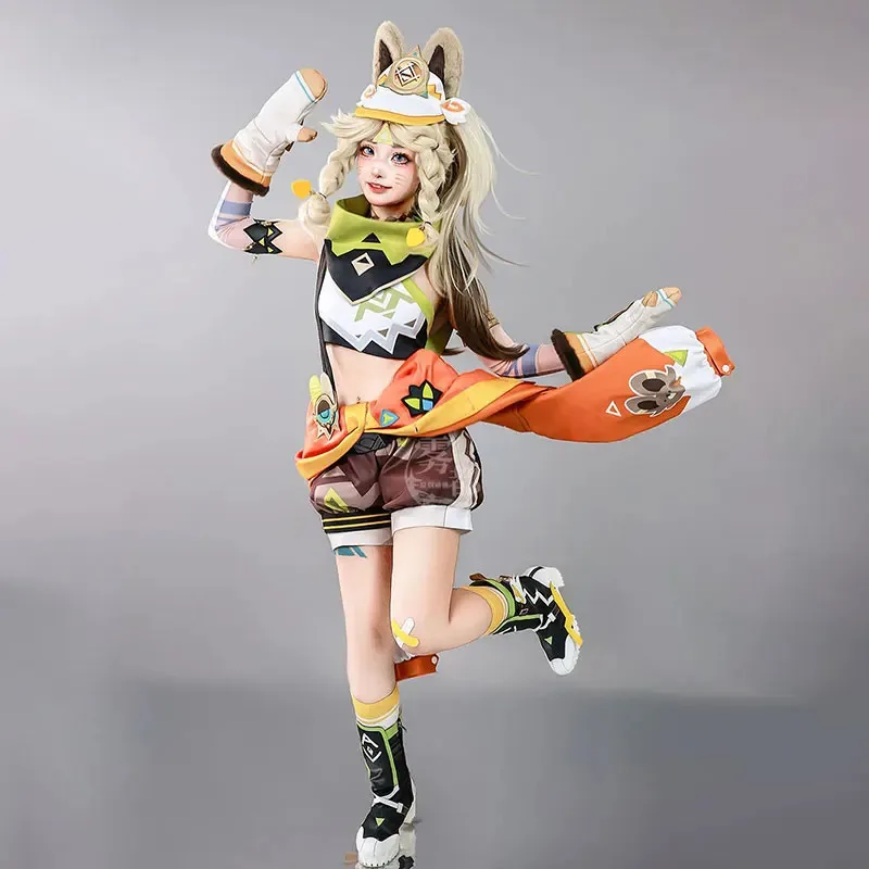 

Genshin Impact Kachina Cosplay Costume Adult Carnival Uniform Anime Halloween Party Costumes Masquerade Women Game