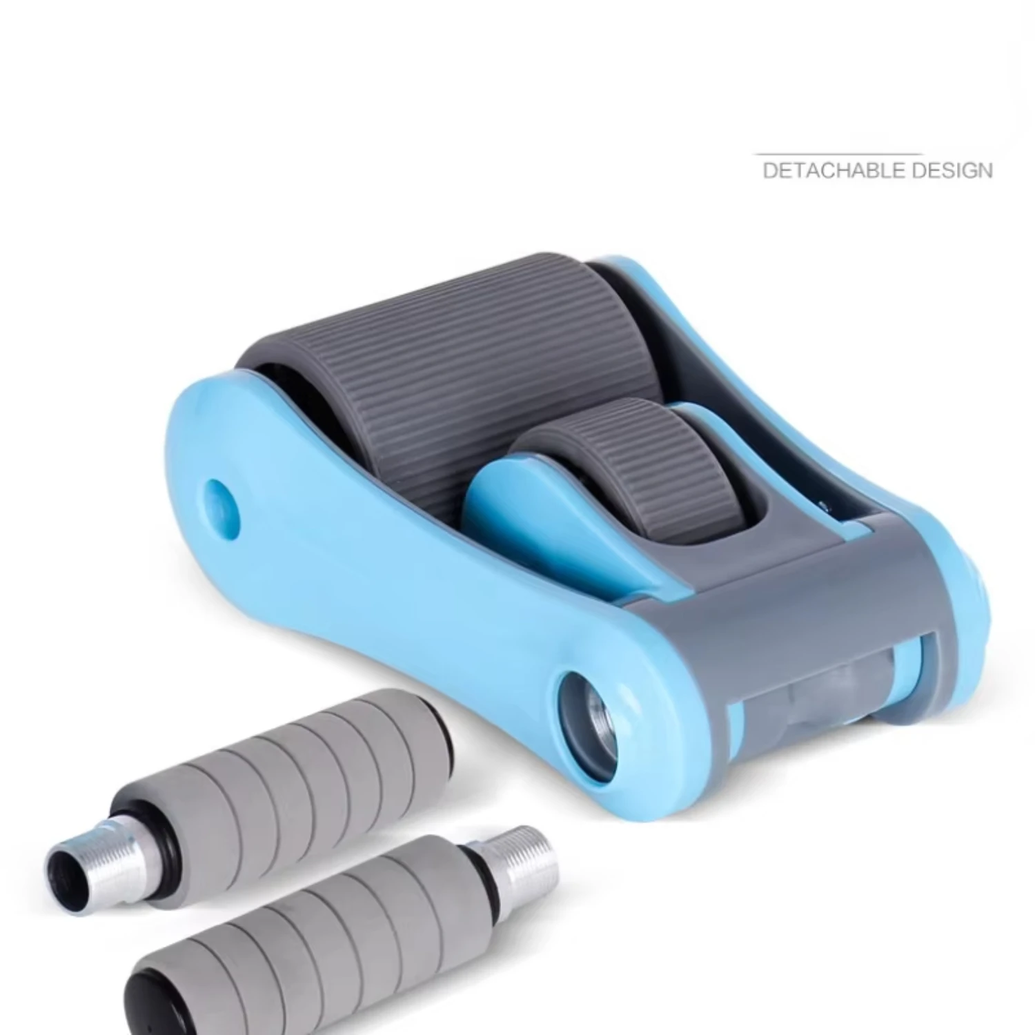 Neu Faltbare Bauch Rad Gym Ausrüstung Ab Rollen Bodybuilding Doppel-rad Lager Roller Stille Fitness Ausrüstung