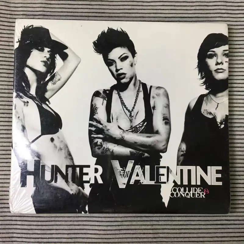 

CD Hunter Valentine — CD Collide and Conquer (2012 Tommy Boy, Альтернативный рок/поп-панк, 10 дорожек)