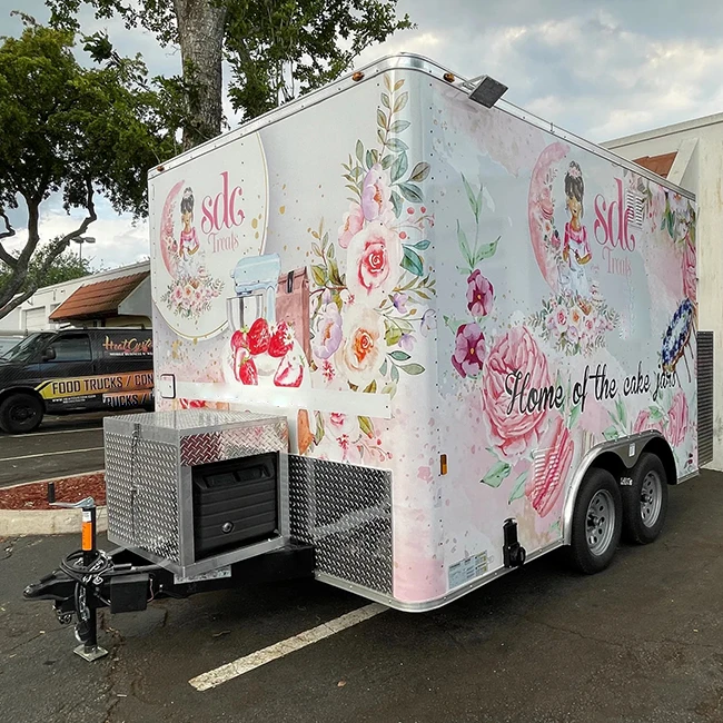 Multi-Functional, Fully-Outfitted Street Food Trailer With Popcorn Setup Seize Every Opportunity