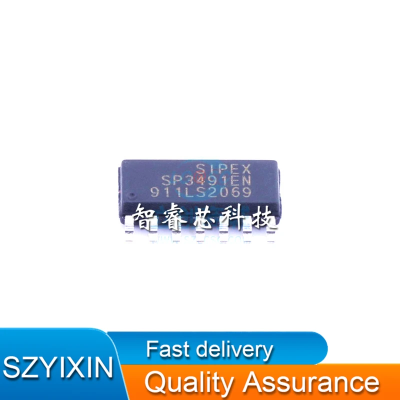 10Pcs/Lot New Original SP3491EN-L SP3491EN-L/TR SP3491EN Chip SOP14  In Stock