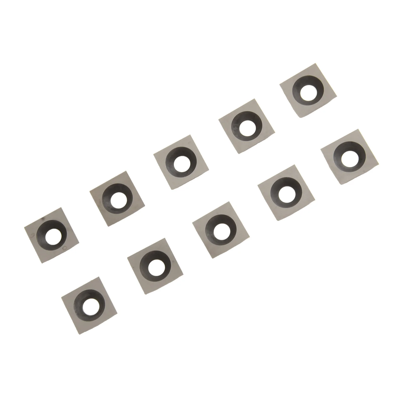 Carpentry Tools Carbide Inserts Spiral Planer Head Thickness 2.0mm 10pcs Screws Included 30 Degree Bevel For Planing Work