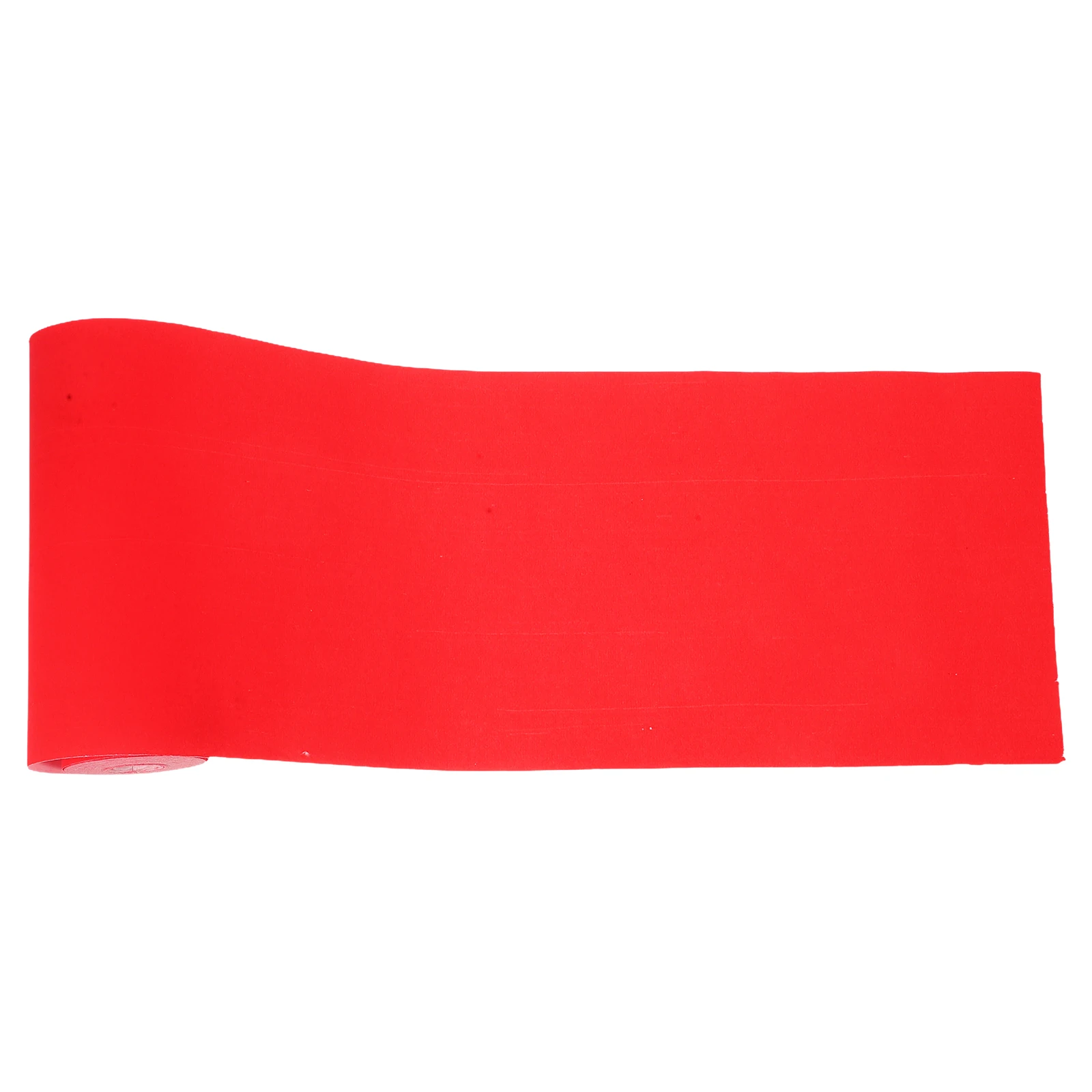 

Red Xuan Paper Roll for Calligraphy Craft 50x1000cm Semiprocessed Bright Red Design Longlasting New Year Chinese Supplies