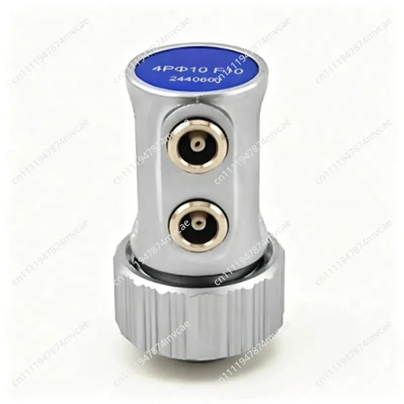 Suitable for 4MHz 10F10 twin crystal straight probe 5MHz ultrasonic flaw detector focusing transducer