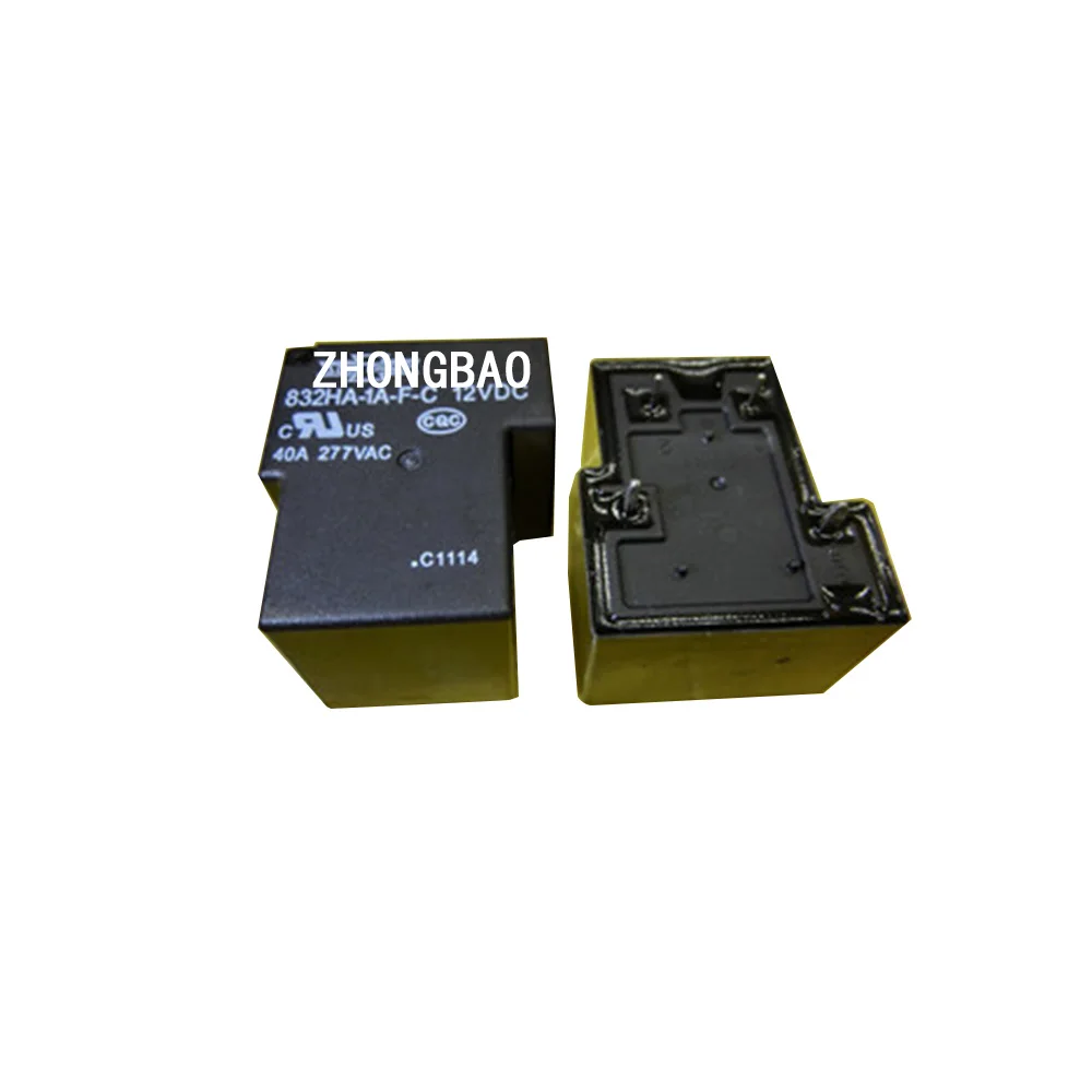 Новое реле 10шт./лот 832HA-1A-F-C-12VDC 832HA-1A-F-C-24VDC 832HA-1A-F-C 12В 832HA 1A F C 12VDC DC12V 4PIN 40A 12В 24В