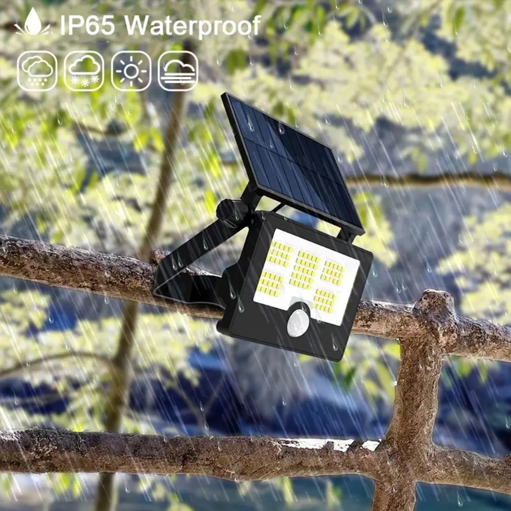 

Solar Powered LED Solar Light 4 Working Modes Motion Sensor Solar Garden Lamp Energy Saving Waterproof Outdoor Wall Light