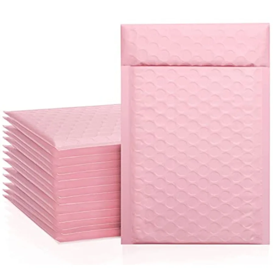 

Bubble Mailers 6x10 Inch 25 Pack Usable Size 6x9" Waterproof Bubble Mailers Cushioning Padded Envelopes for Packaging, Shipping