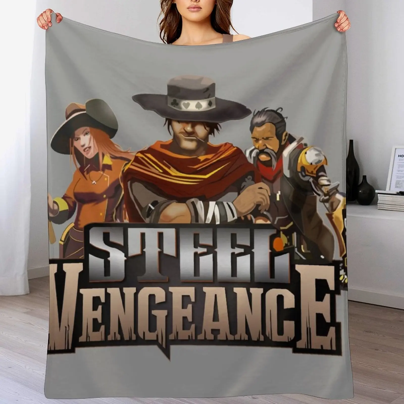 

Steel Vengeance Throw Blanket Loose Sofa Throw For Baby Cute Blankets