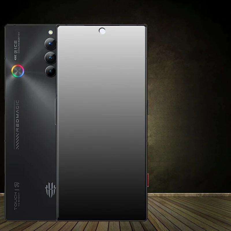ل ZTE Nubia Red Magic 10S Pro + واضح مكافحة الأزرق متجمد الزجاج المقسى واقي للشاشة ل RedMagic10S 10SPro + طبقة رقيقة واقية