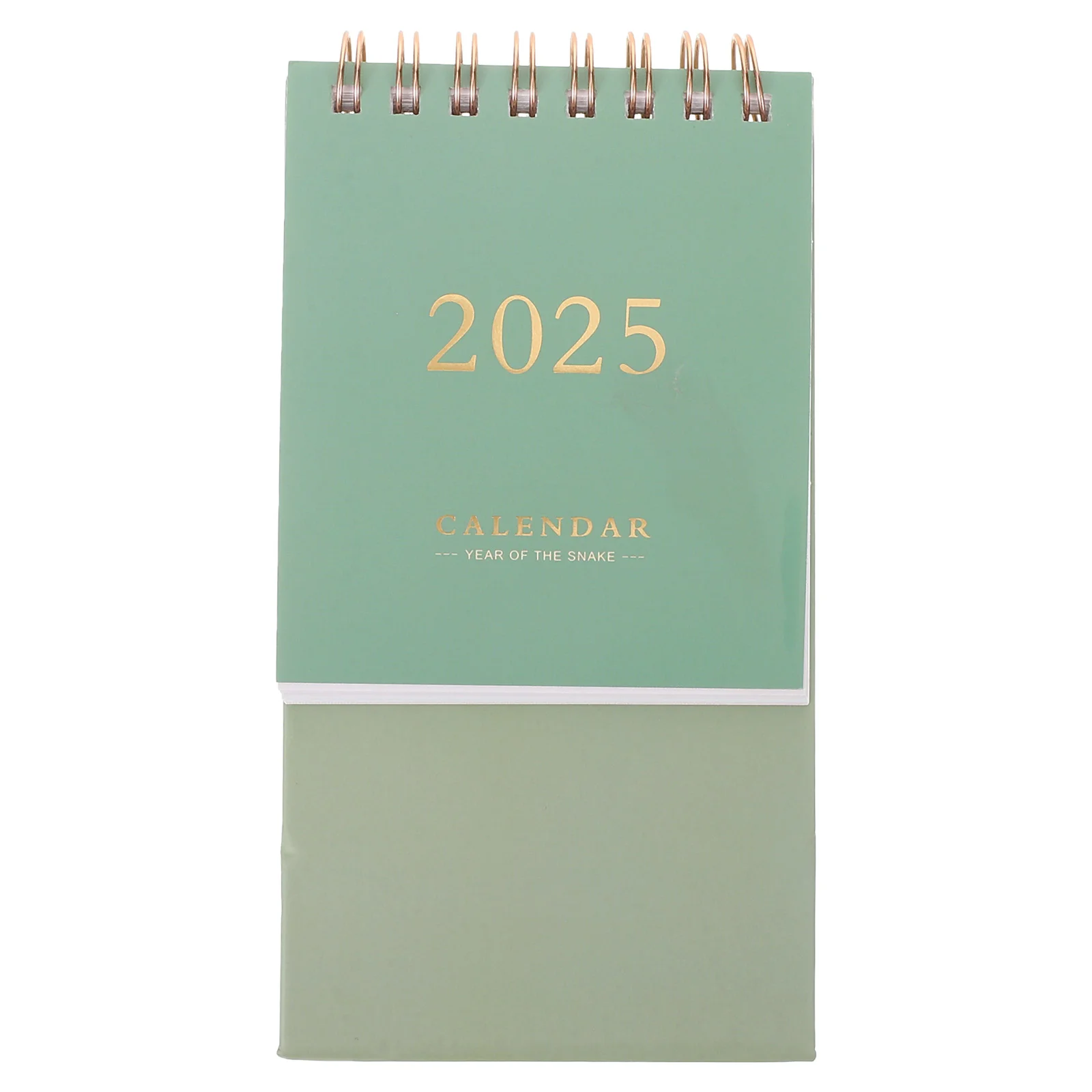 Mini Desk Calendar Small Table 2024-2025 Daily for Flowers Monthly Paper Flip Office