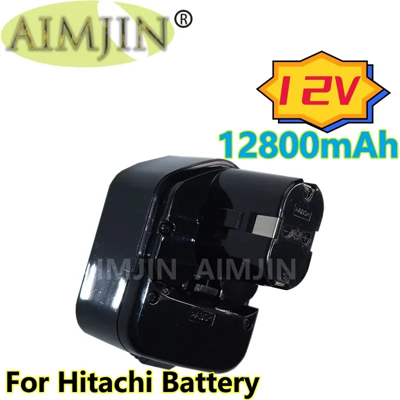 

rechargeable battery for Hitachi EB1414S EB14B EB1412S 12V EB14S DS14DL DV14DL CJ14DL DS14DVF3 NI-CD 12800mAh