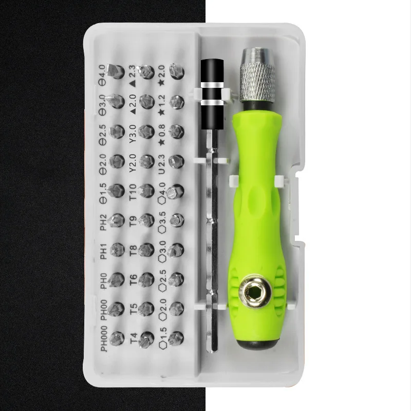 32-in-1-Präzisions-Schraubendreher-Set – magnetischer Kreuzschlitz-Flachkopf für Reparaturen, Möbel, Smartphones, Kameras und Werkzeuge