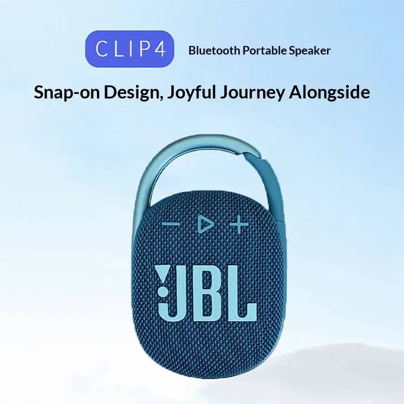 Sage Balcony Stereo Bass JBL CLIP4 RGB Handsfree IP67 Mini Dustproof Bluetooth Speaker TF Card Durable Fast Smooth Audio Play