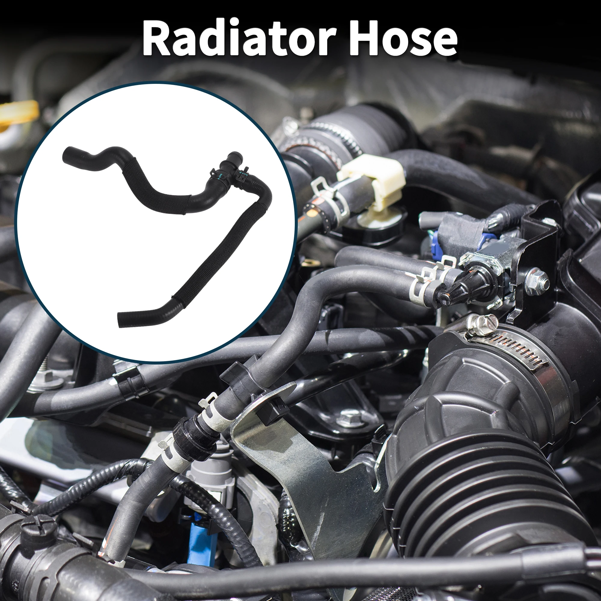 

Шланг радиатора UXCELL No 4H1819372AE для Audi A8 Quattro 2013-2014, трубка охлаждающей жидкости