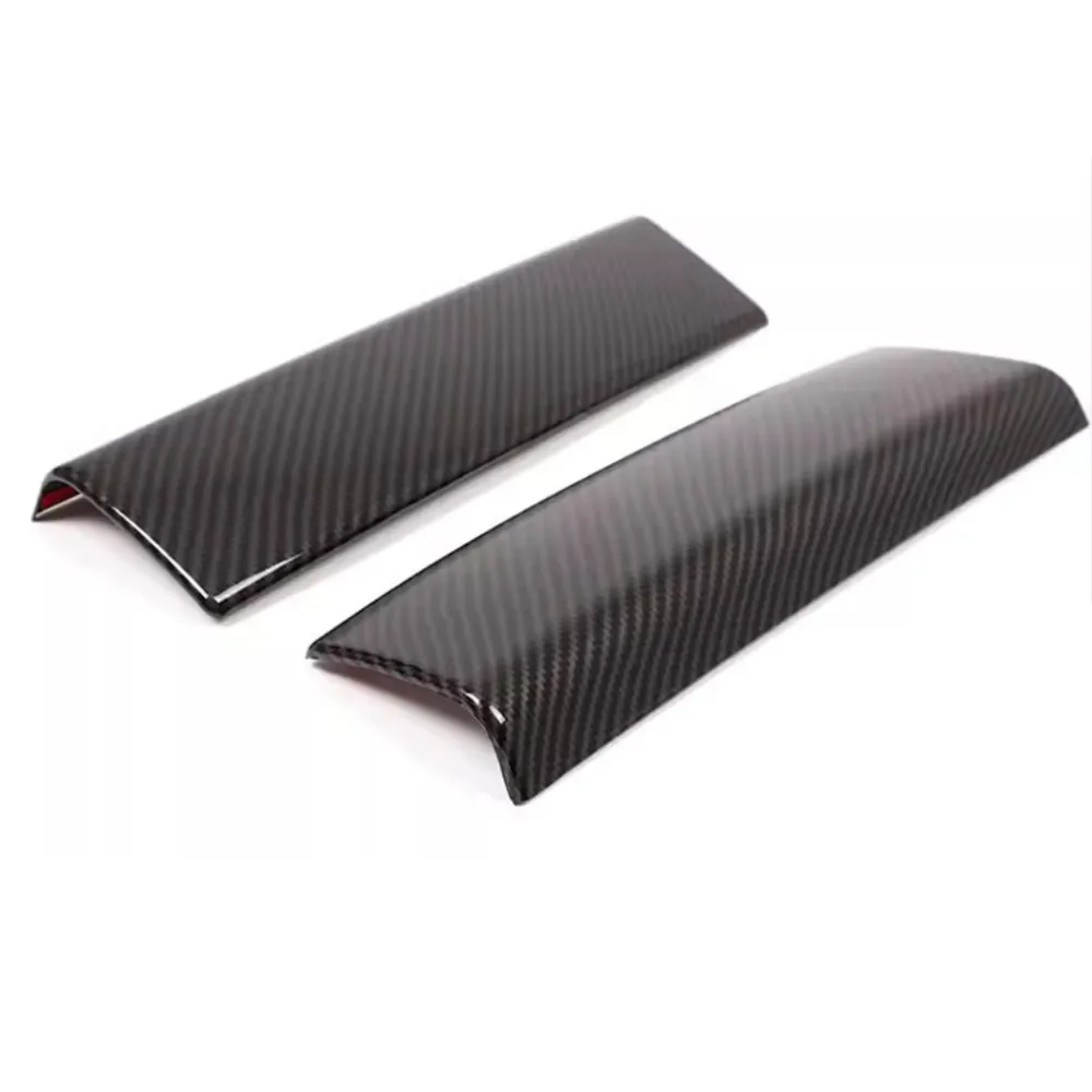 ABS Carbon Car Central Armrest Storage Box Panel Cover Trim For Mercedes Benz A B Class CLA GLA GLB W177 W247 C118 H247 2019-24