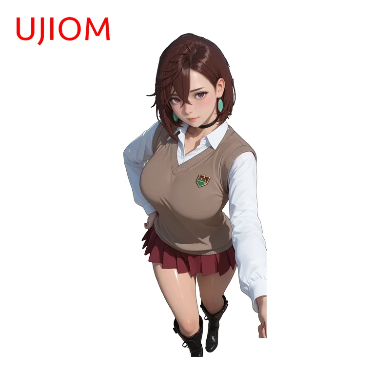 UJIOM Standing Posture Momo Ayase Wall Sticker Artistic Attractive Unique Waterproof Decal Suitable For Air Conditioner Decor