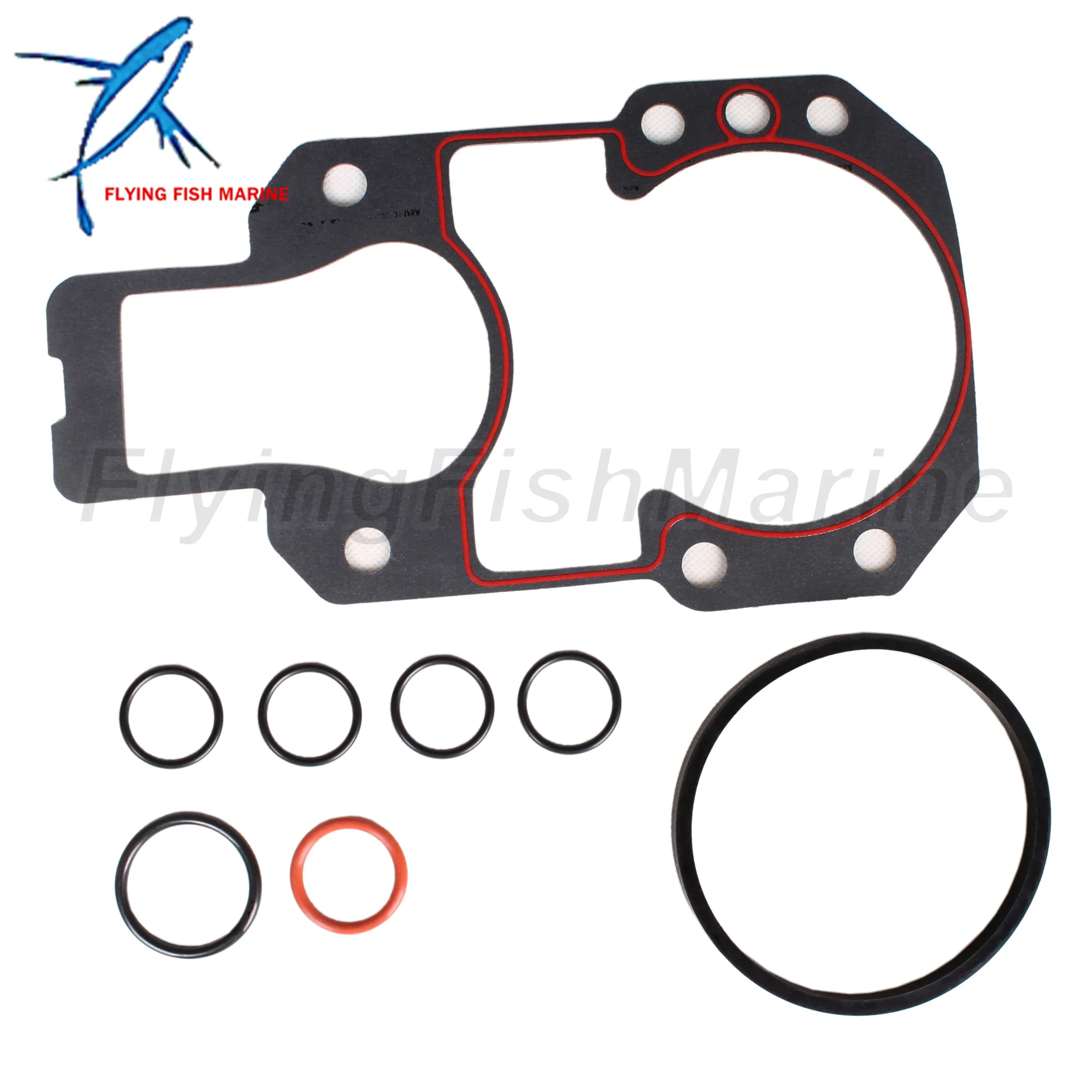 Outboard Motor 27-94996Q2 27-64818A3 27-94996T2 18-2619-1 18-2743 Outdrive Mounting Gasket Set for Mercury MerCruiser R MR